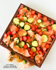 Masago Smoked Salmon Board