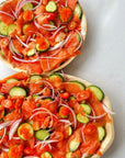 Masago Smoked Salmon Board